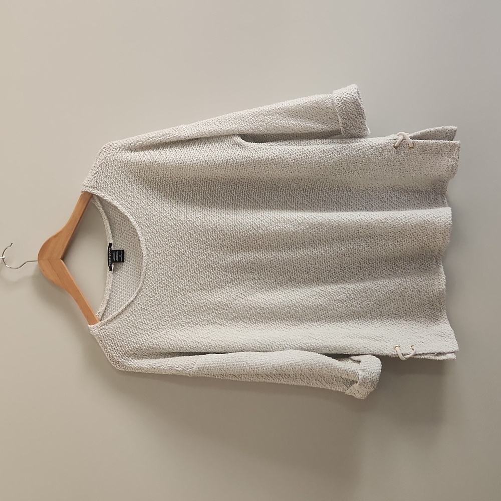 Robert Louis Women's Textured Cream Sweater